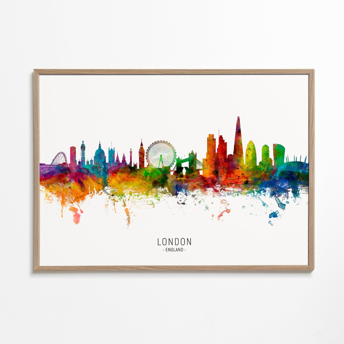 London Skyline multicolor
