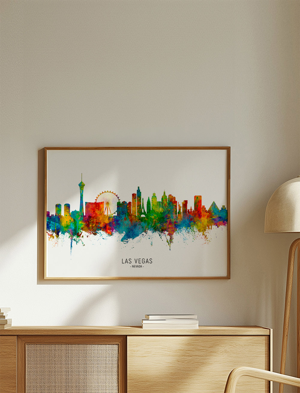 Las Vegas Skyline multicolor