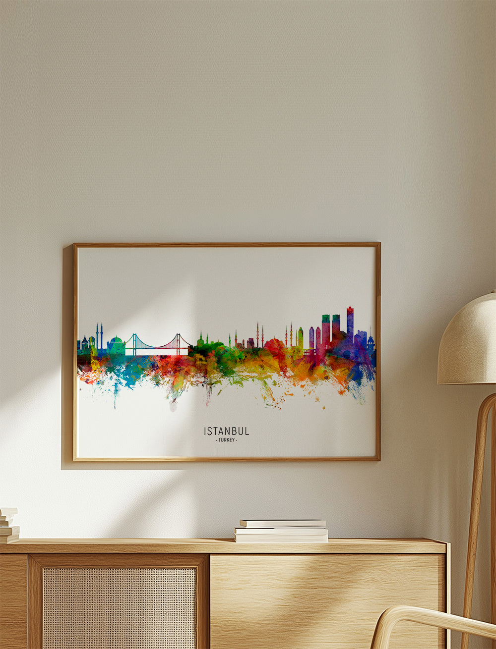 Istanbul Skyline multicolor
