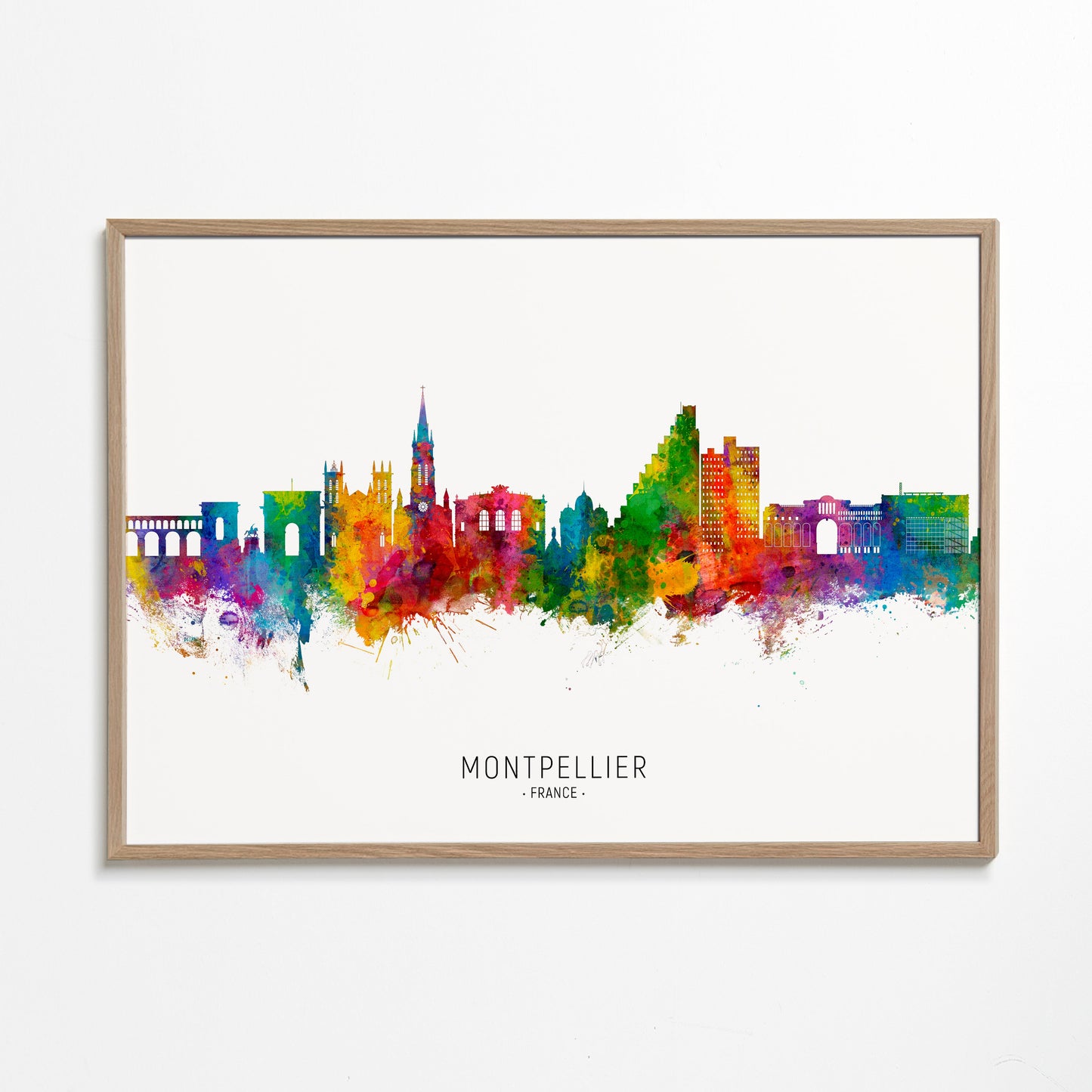 Montpellier Skyline multicolor