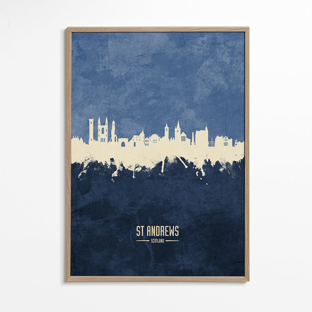 St Andrews Skyline azul