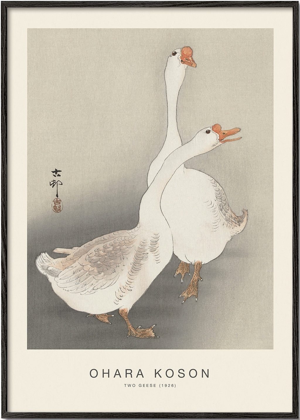 Two Geese (Special Edition) - Ohara Koson