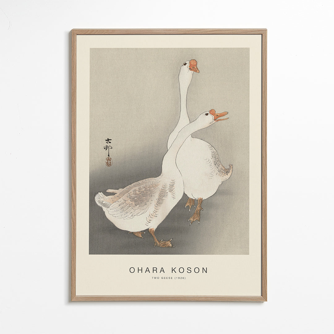Two Geese (Special Edition) - Ohara Koson