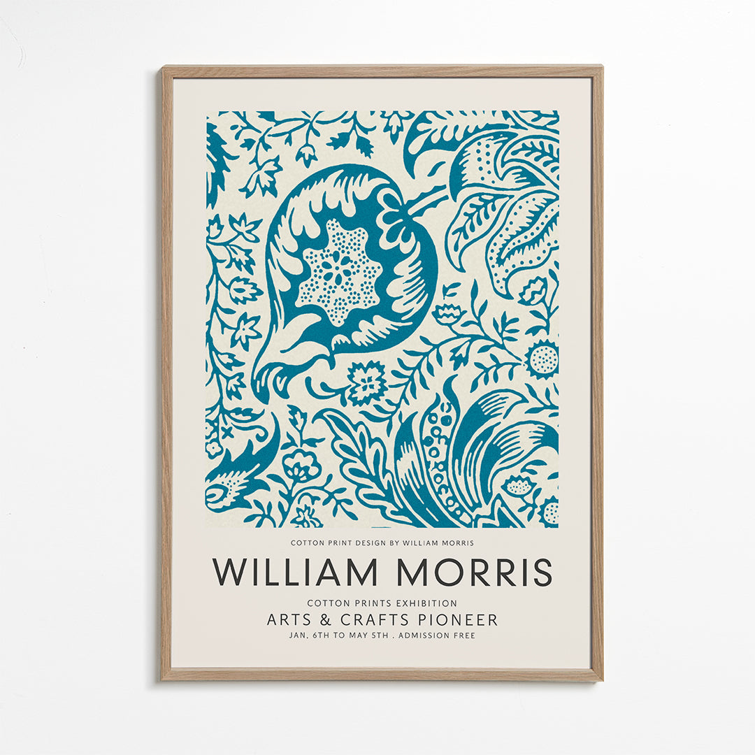 William Morris light Indian pattern