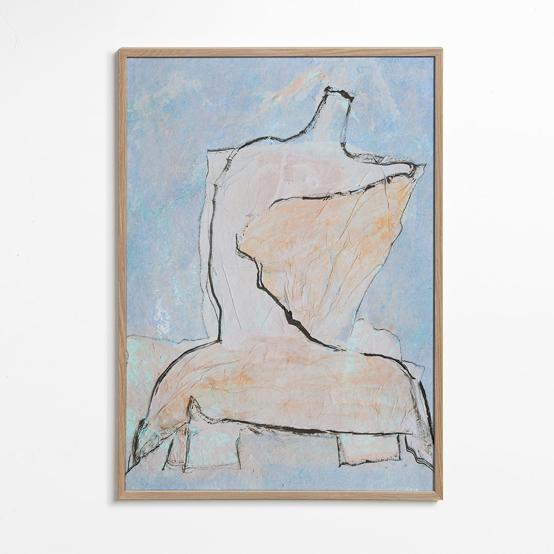 Cuadro abstracto Busto ii_wf