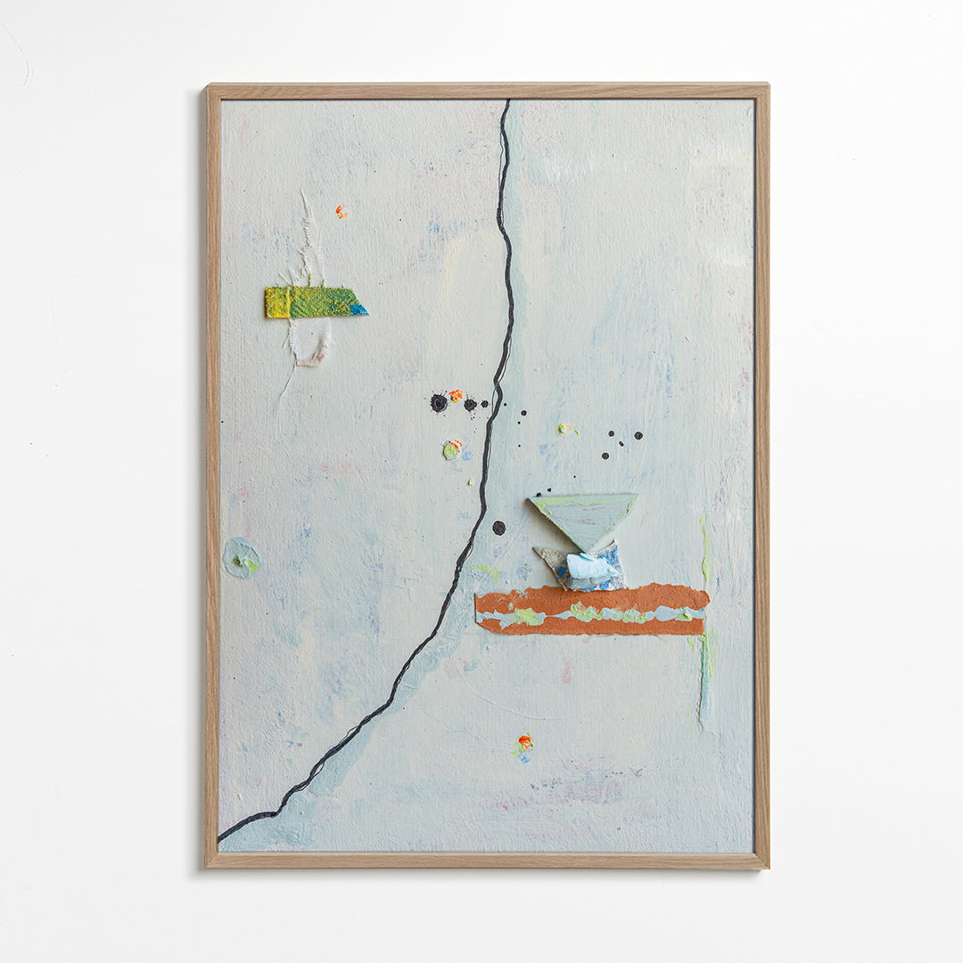 Quadro astratto Wabisabi