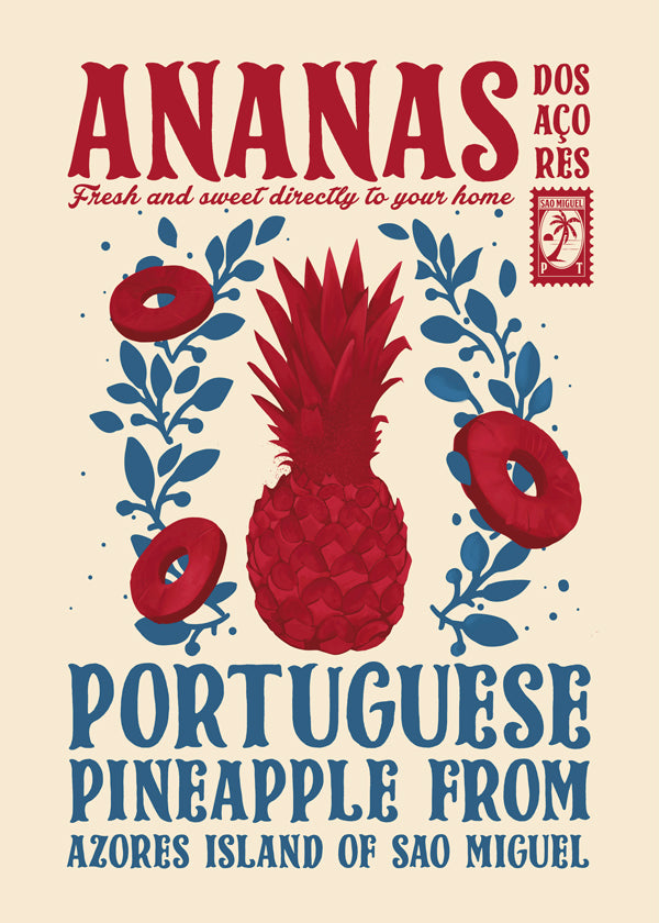 Pineapple kitchen print - Dionisis Gemos