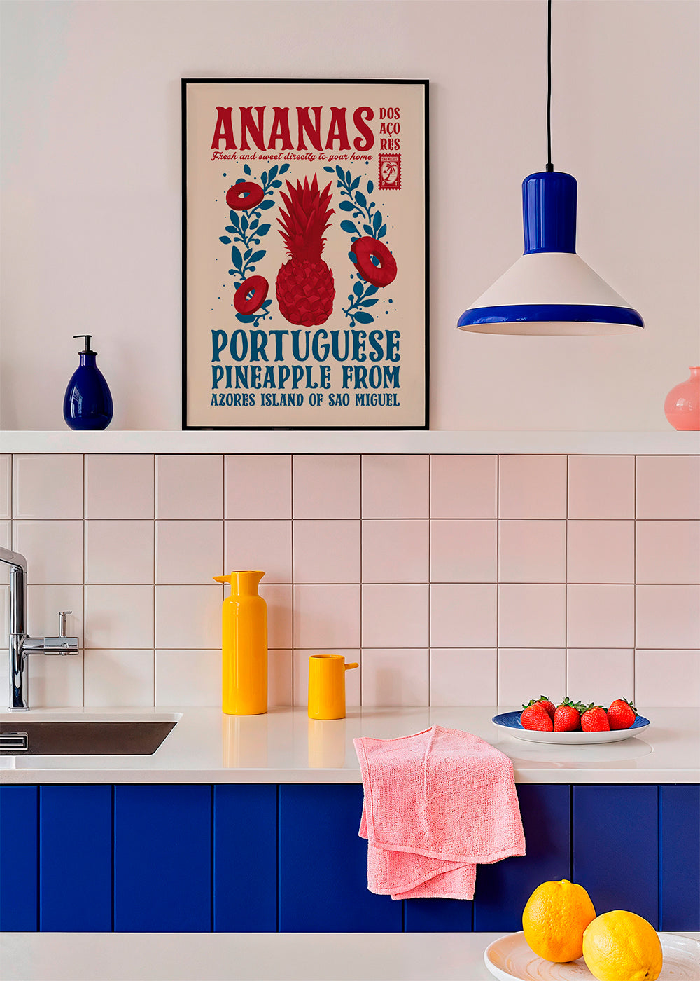 Pineapple kitchen print - Dionisis Gemos