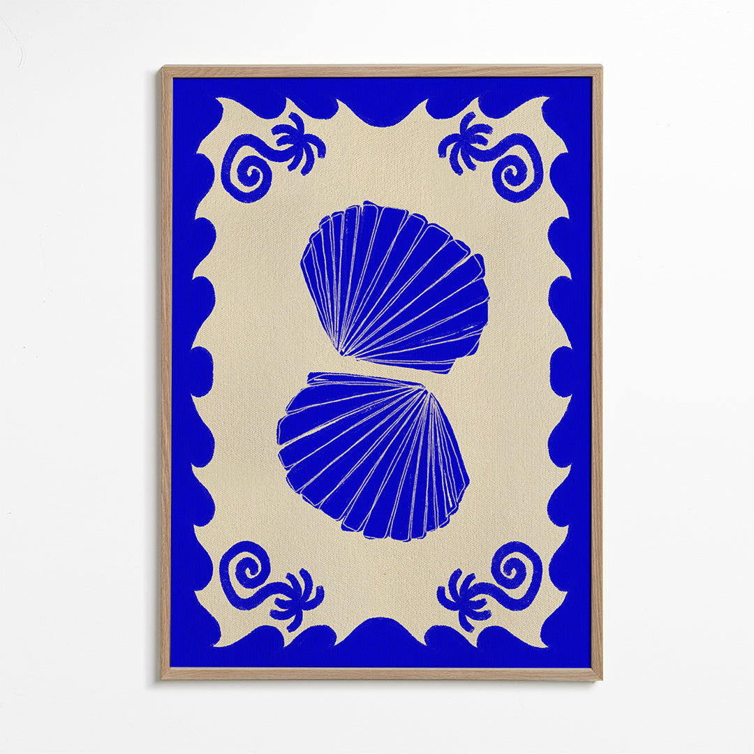 Illustrazione Blue Seashell Stories