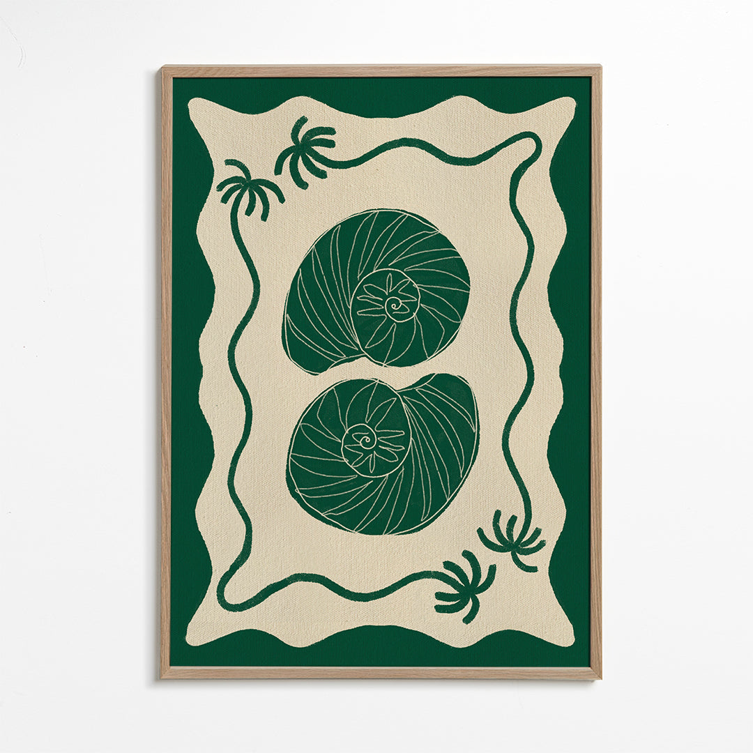 Illustrazione Green Seashell Stories