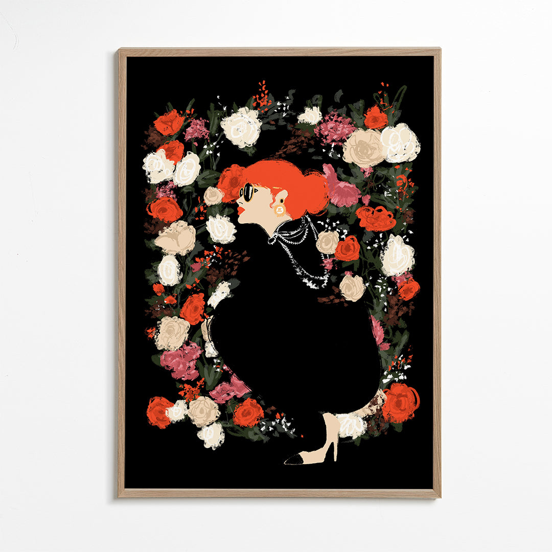 Illustrazione Floral Frame
