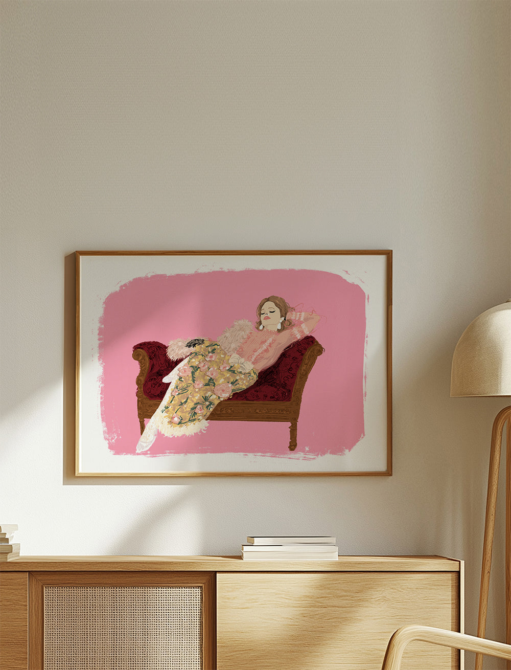 Ilustración On the couch_product2