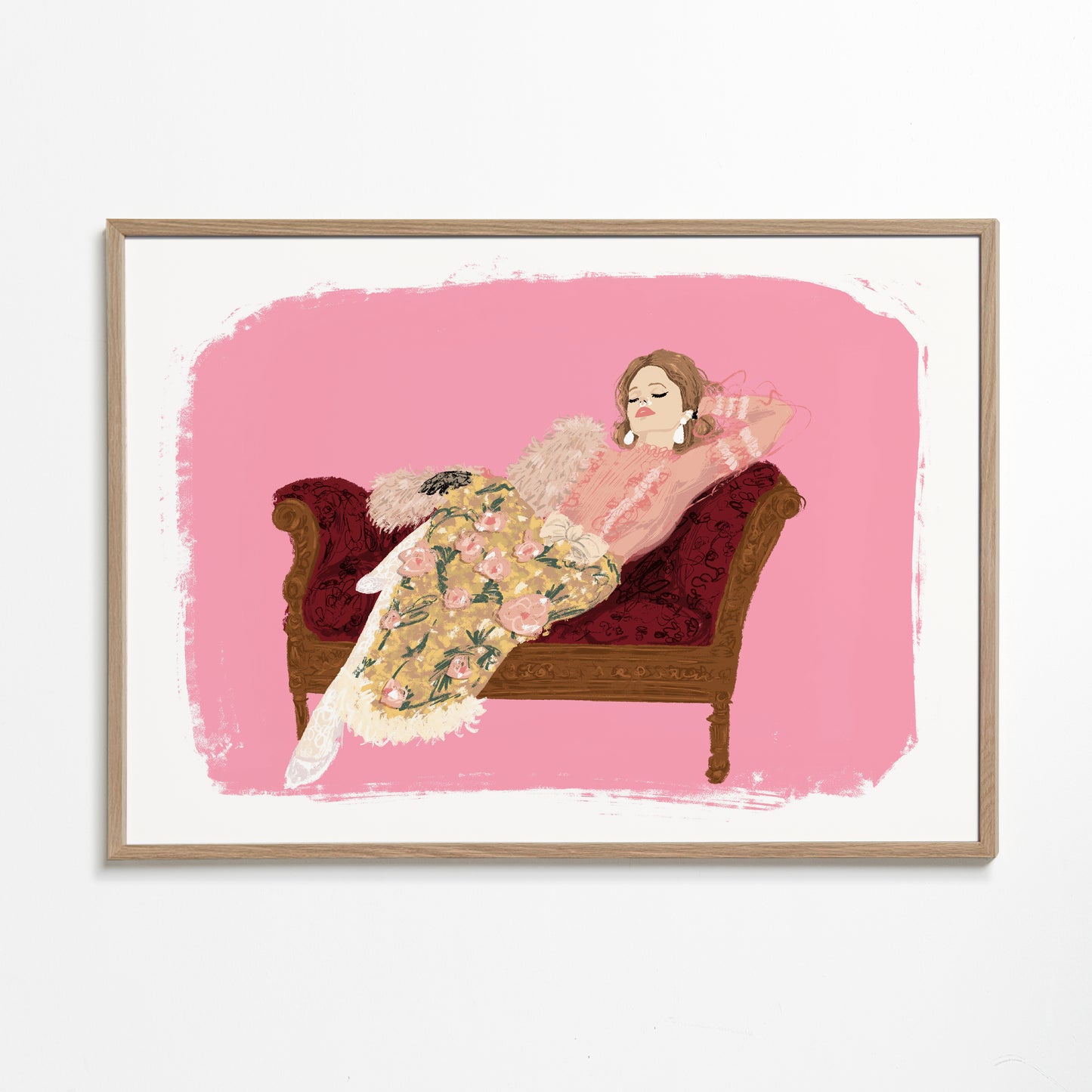 On the couch