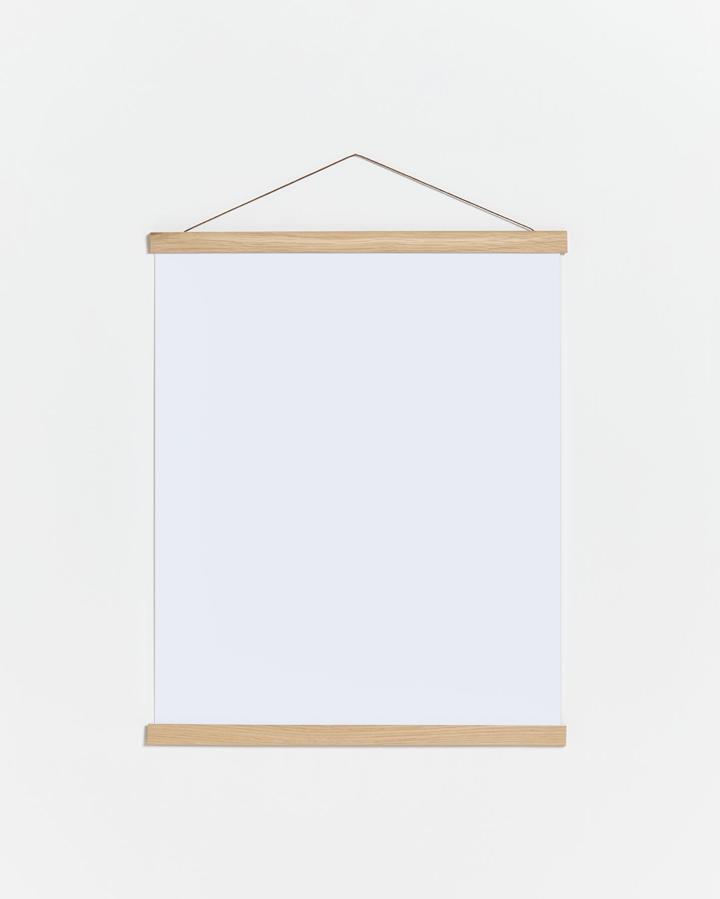 Stecche per poster di legno e colore rovere da 30cm