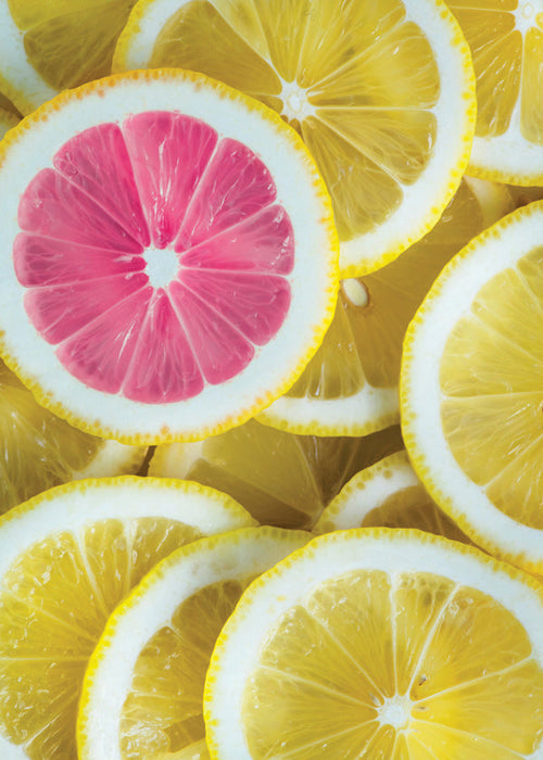 Arte da cucina fette di limone rosa