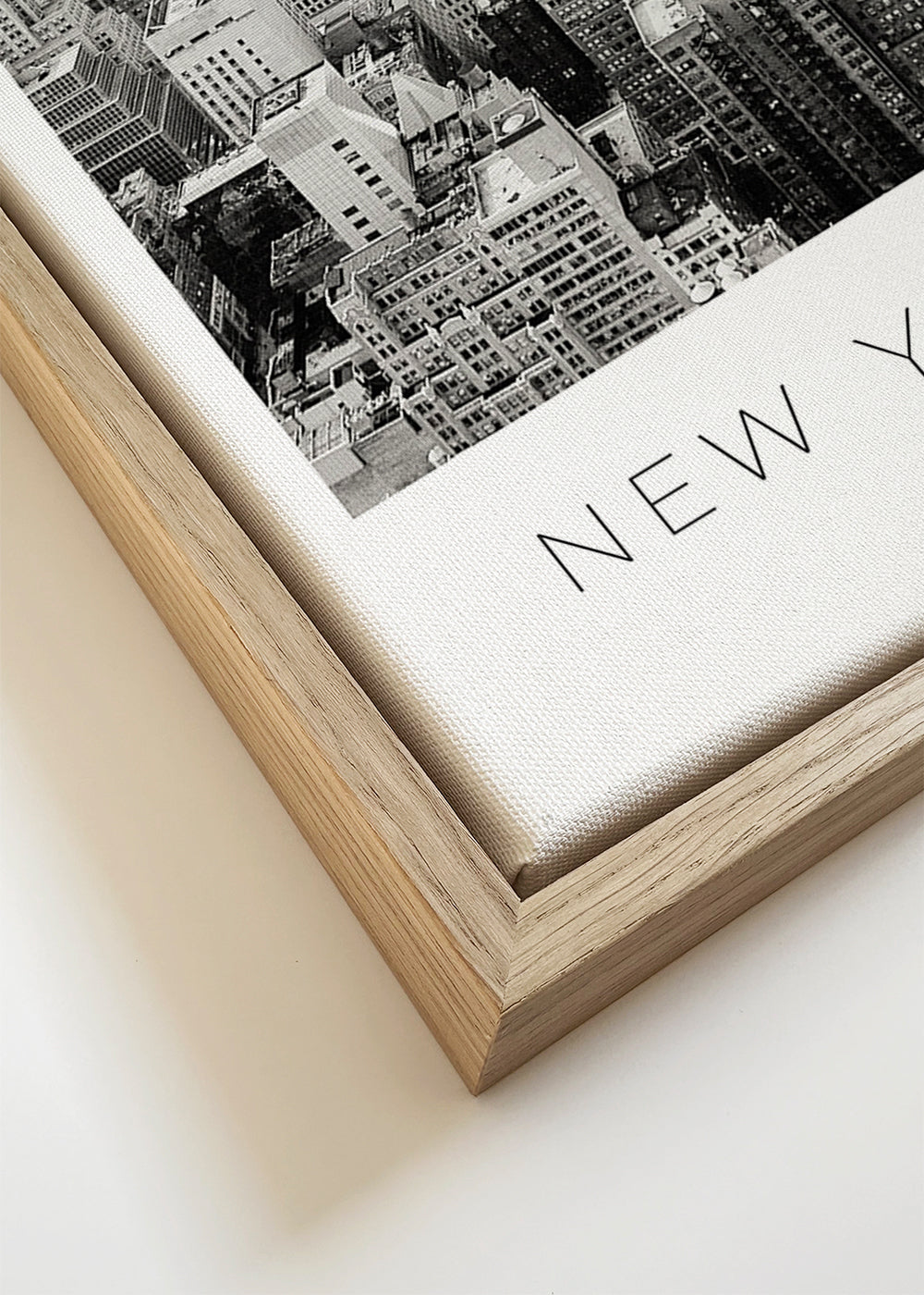 Poster di viaggio: Skyline di New York in bianco e nero