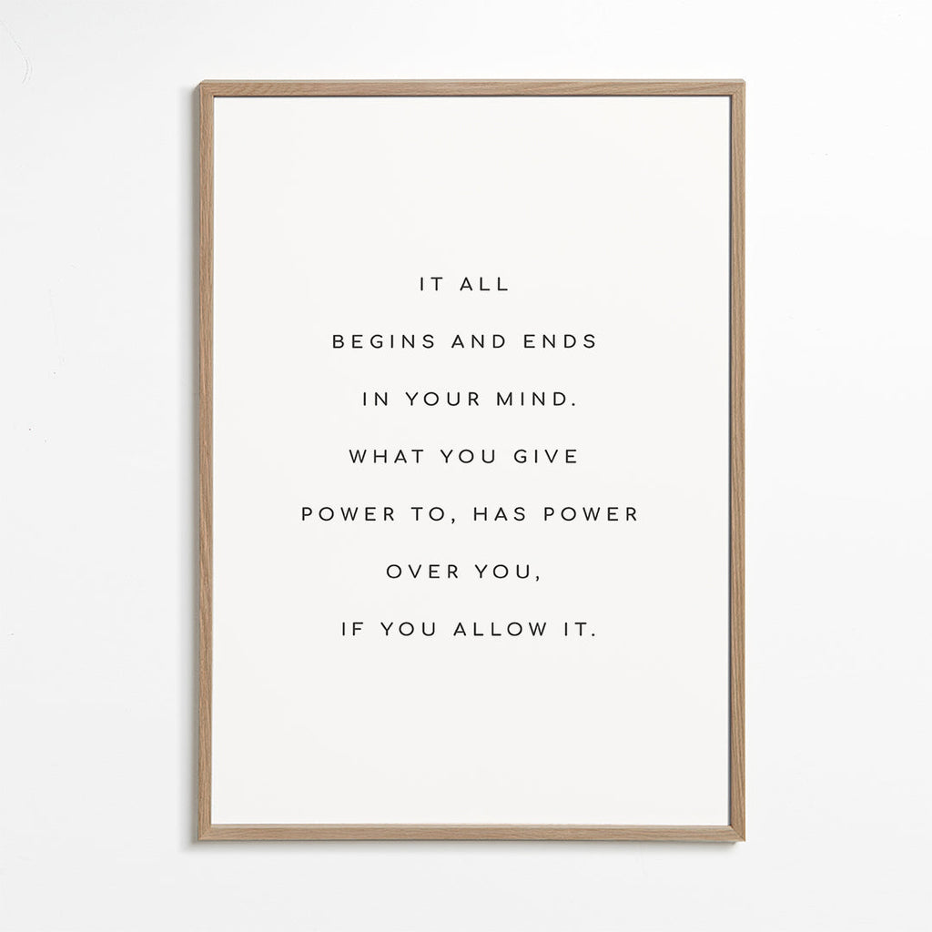 Your mind quote