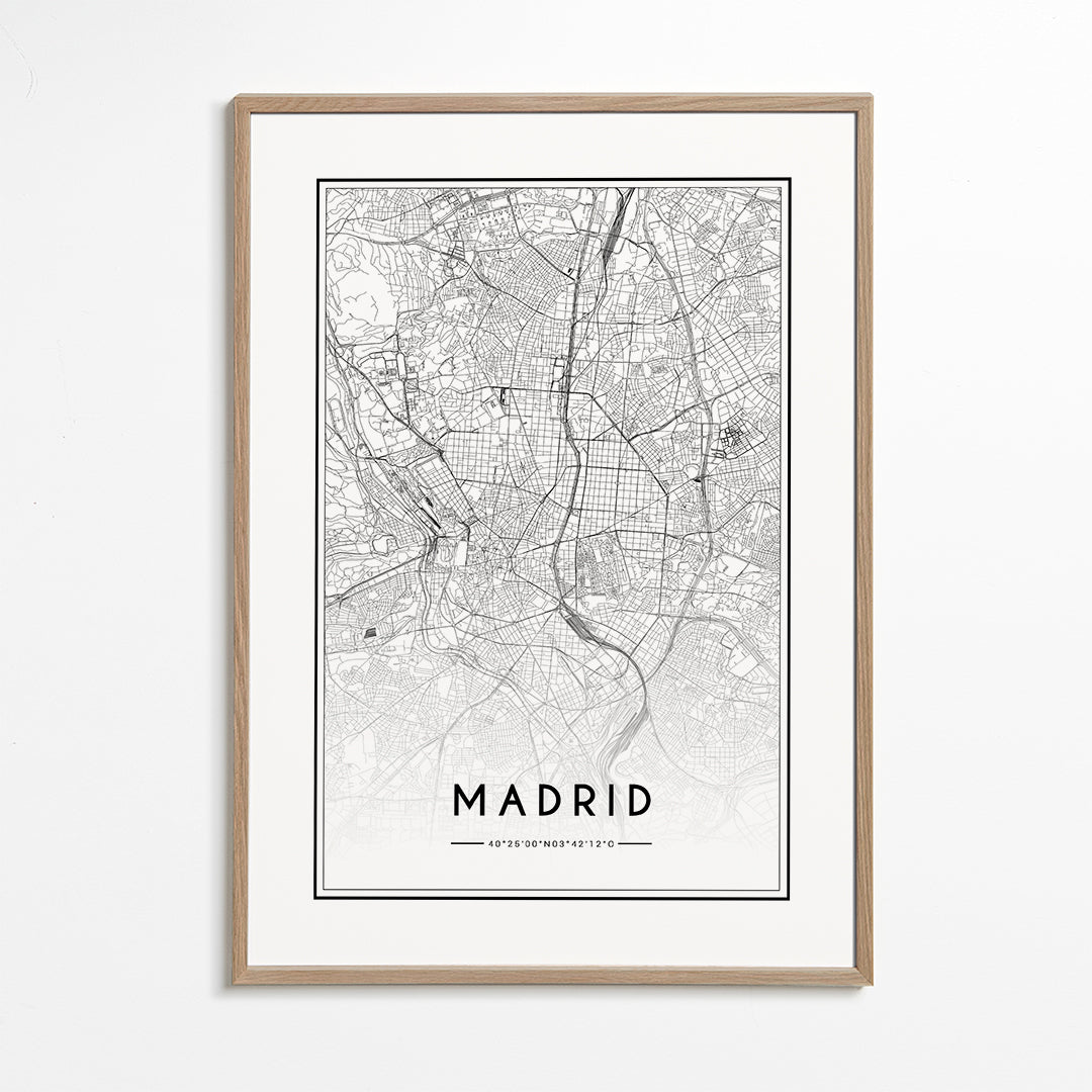 Madrid map