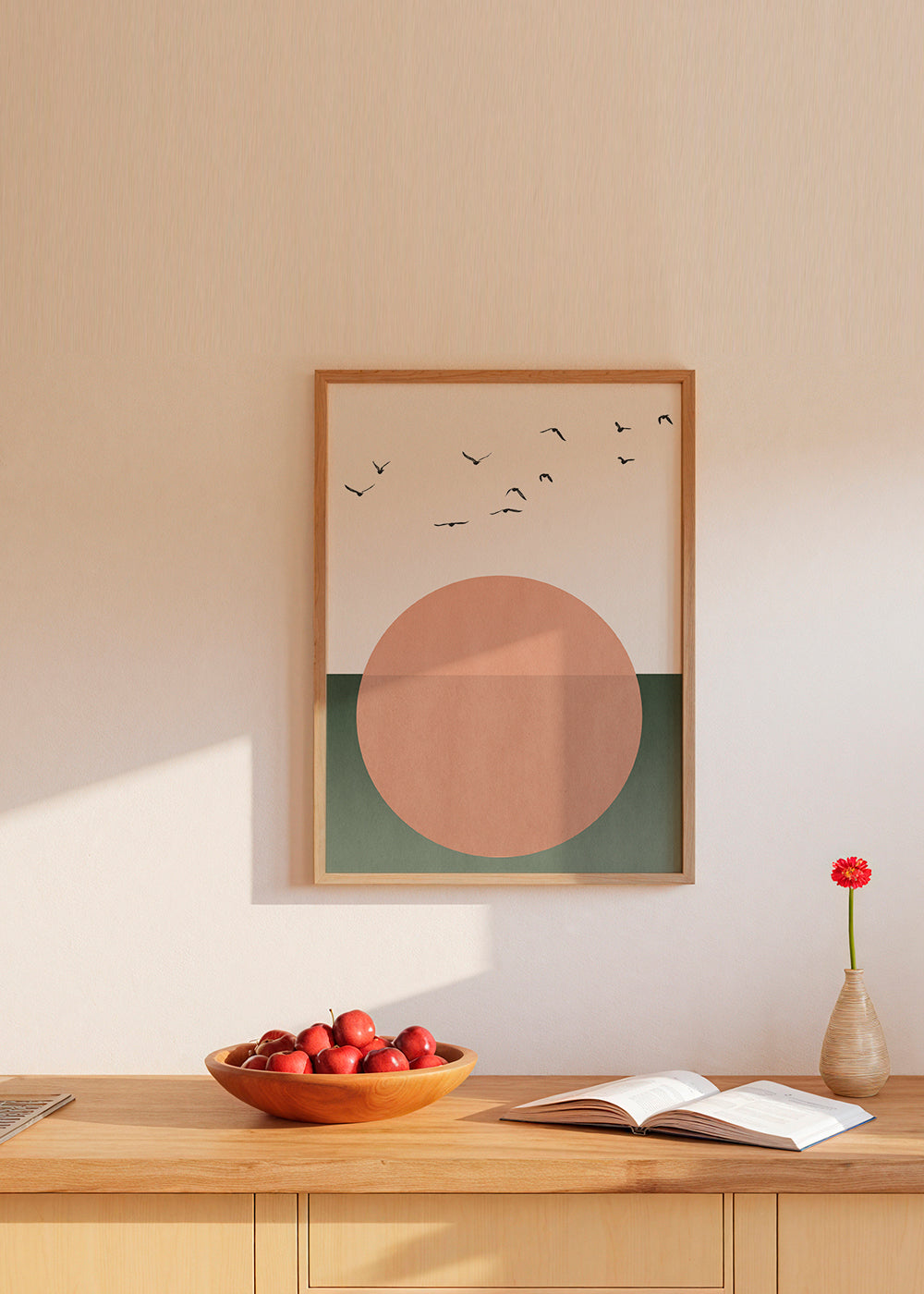 Stampa artistica da parete con cornice con foresta verde, paesaggio naturale, immagini su tela per soggiorno, camera da letto, decorazione da parete Stampa artistica da parete con cornice con foresta verde, paesaggio naturale, immagini su tela per soggiorno, camera da letto, decorazione da parete