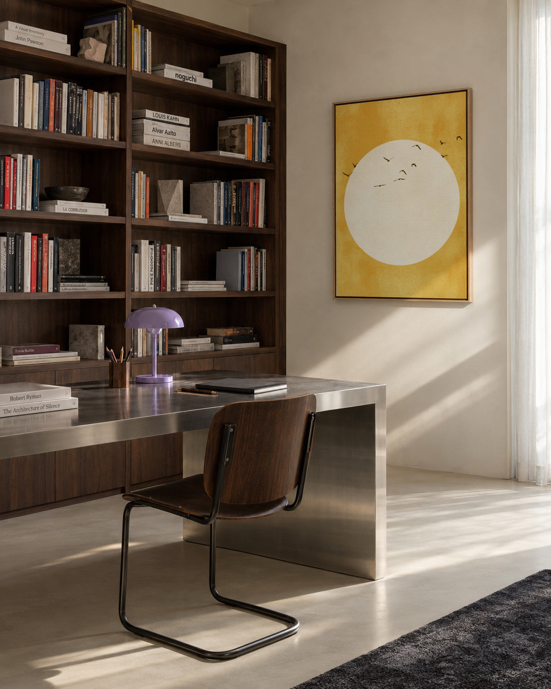 Sunlight - Framed canvas in an interior