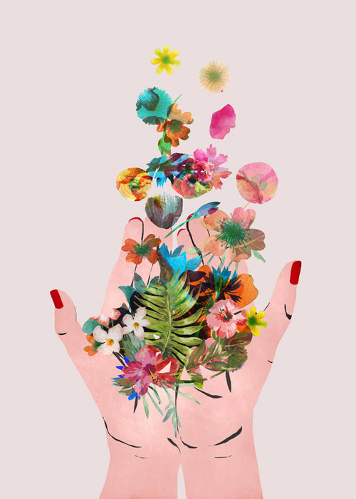 Fridas hands white