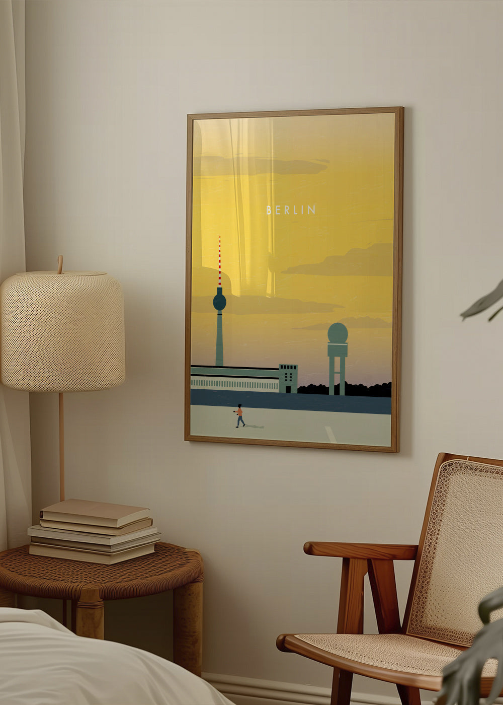 Berlin - Framed poster in an interior