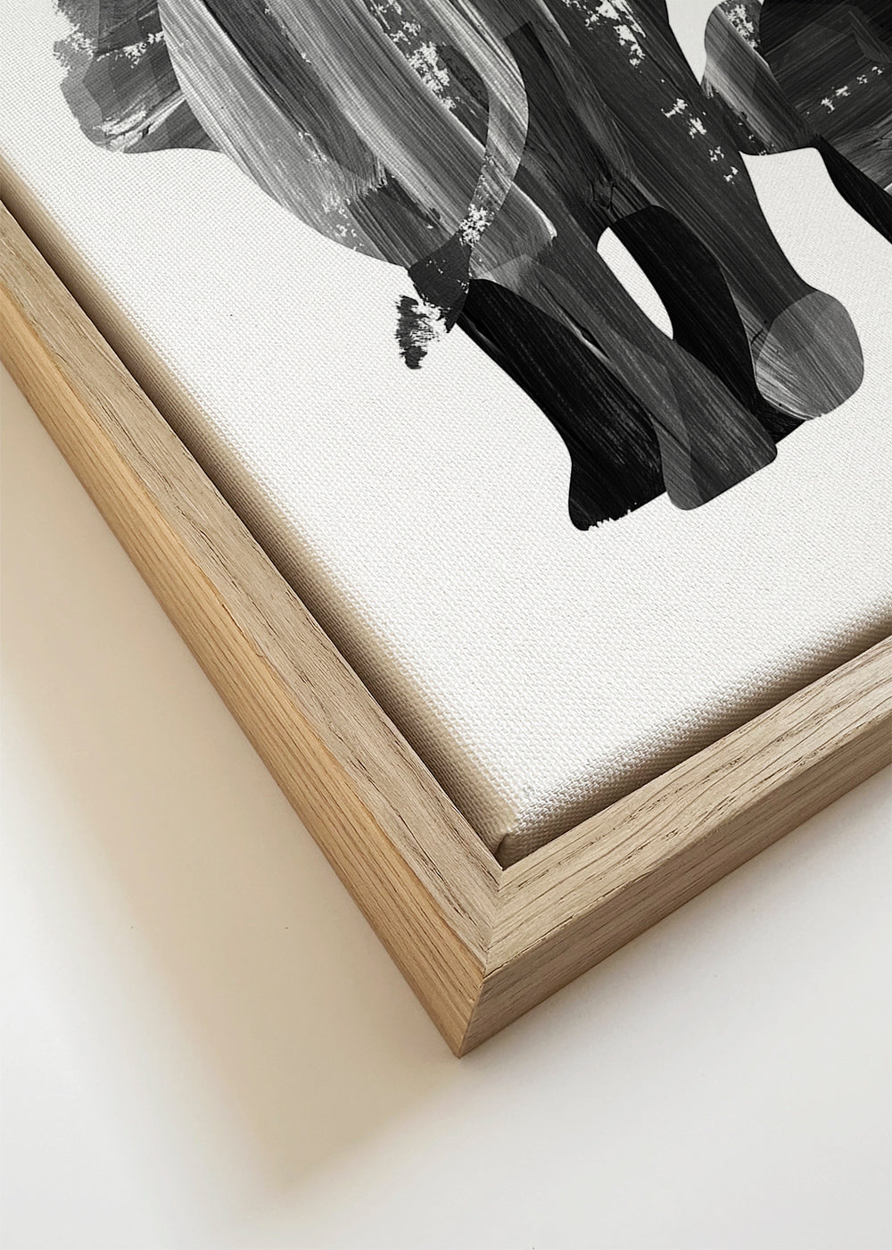 A walk together (black and white)