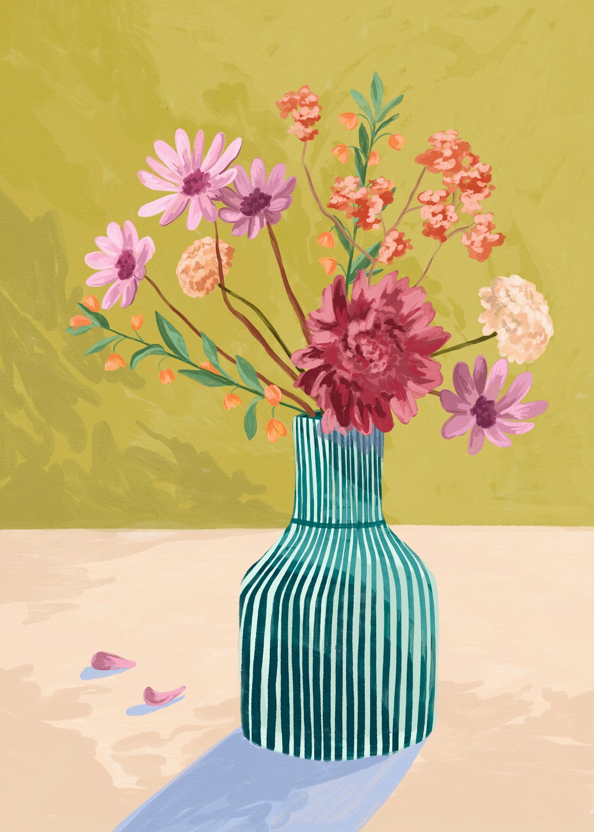Wildflowers - Unframed art print