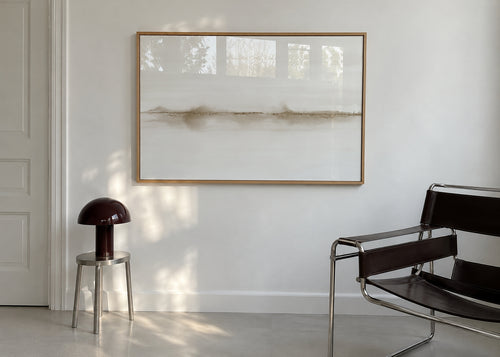 Watercolor abstraction N 17 - Framed poster in an interior