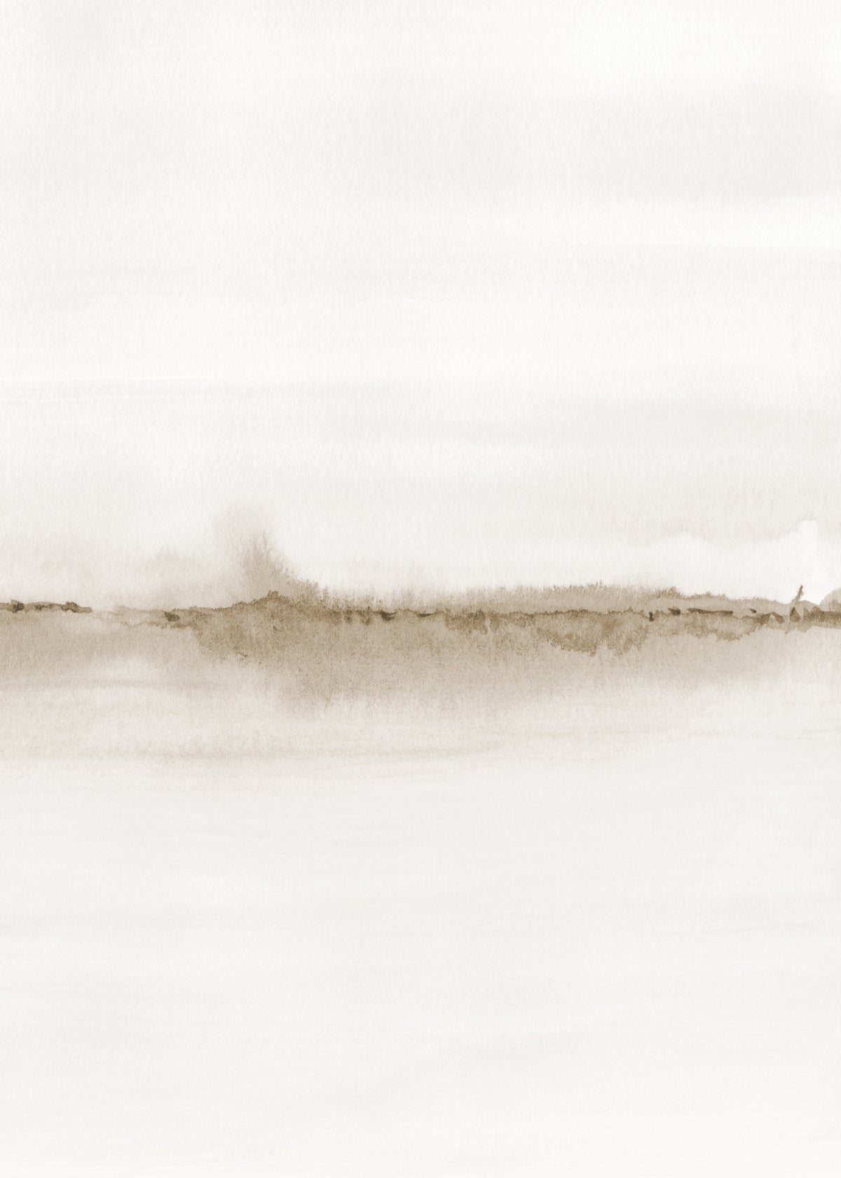 Watercolor Landscape N 33 - Unframed art print
