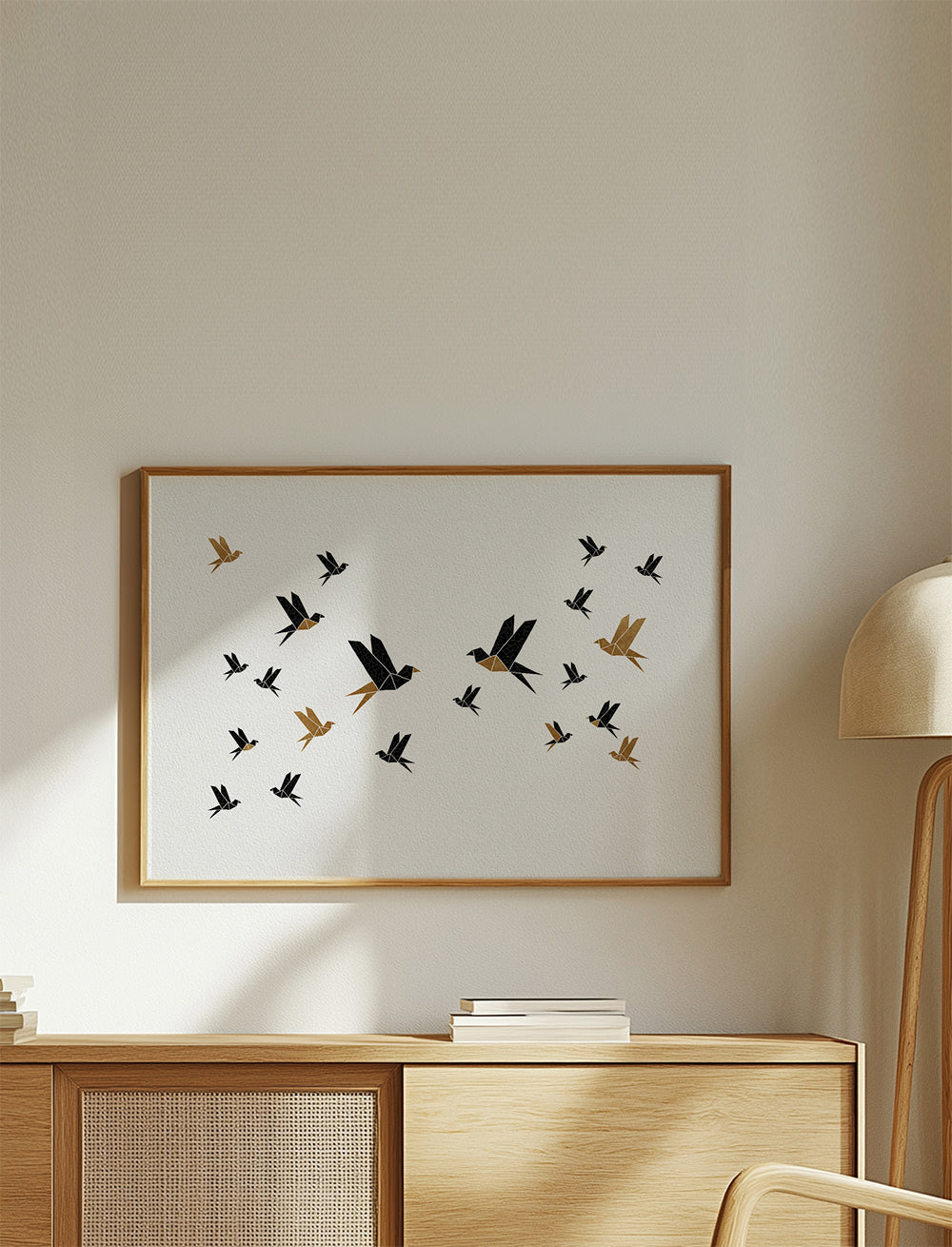 Origami Birds Collage III