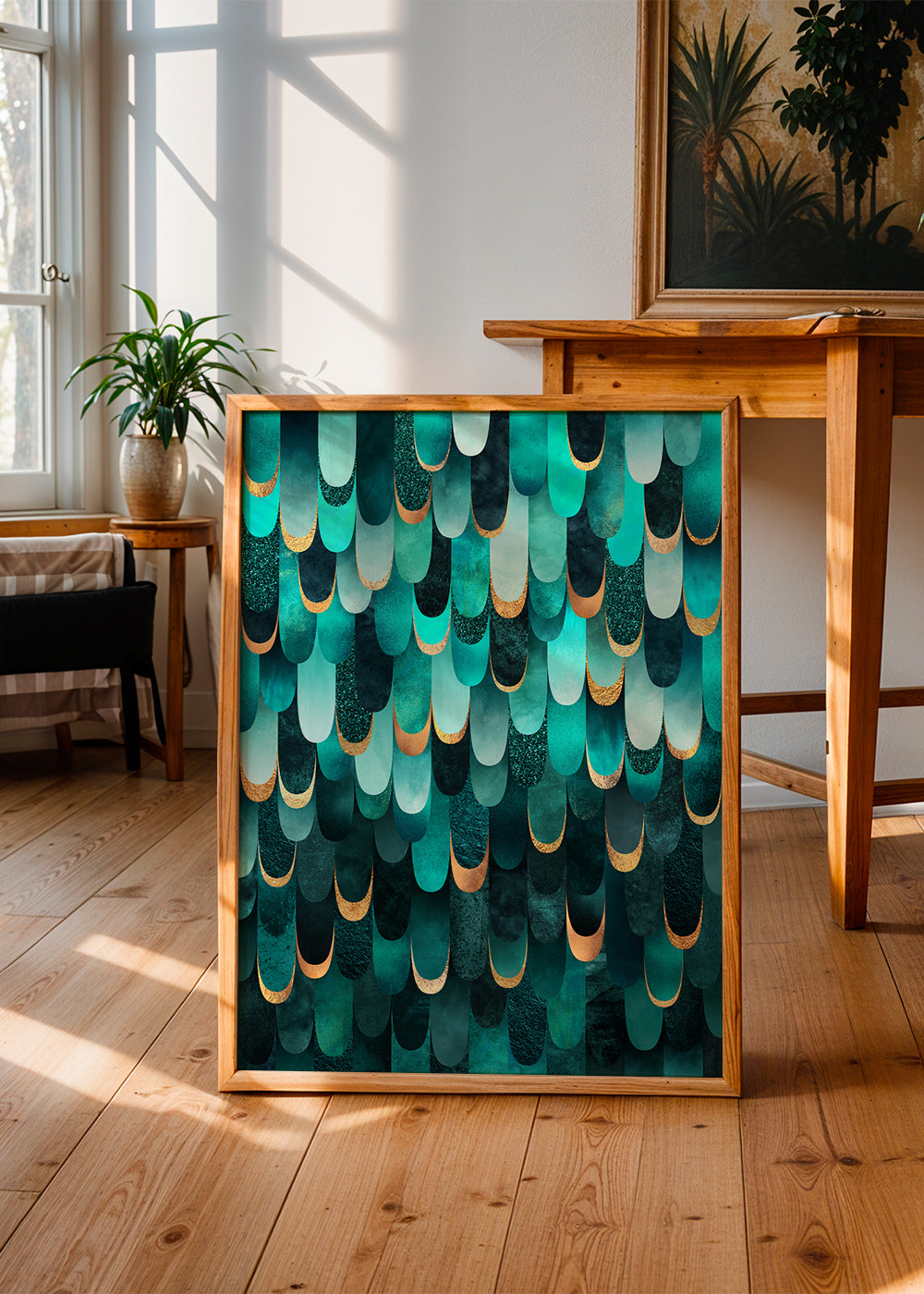 Feathered - Turquoise