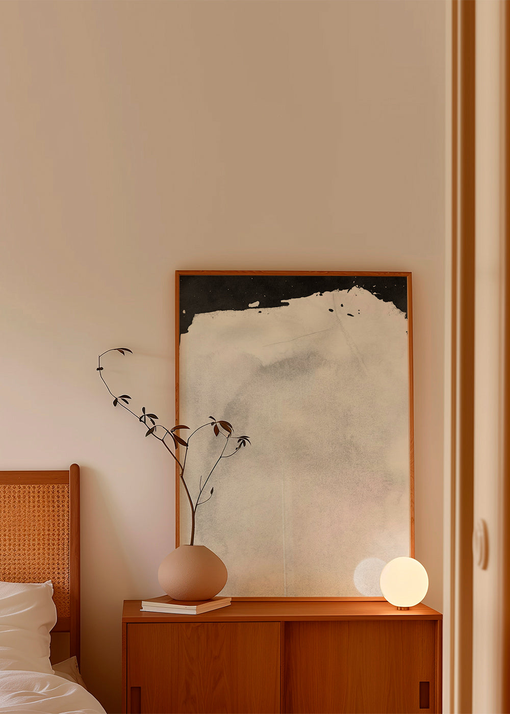 Minimal Landscape Black and White 01