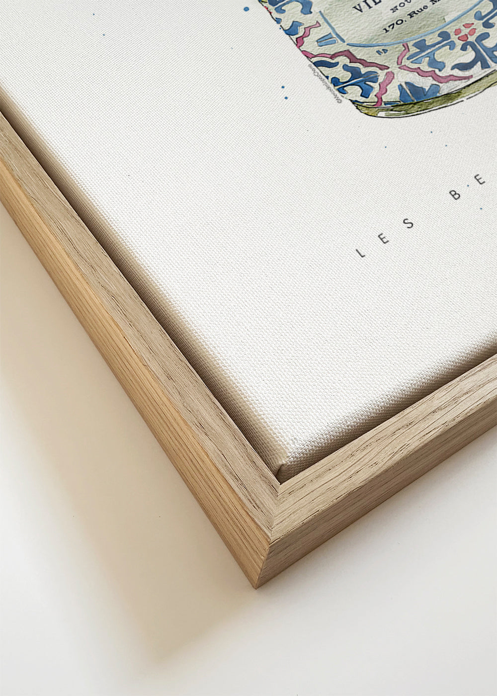 Summer Florals Vintage Can