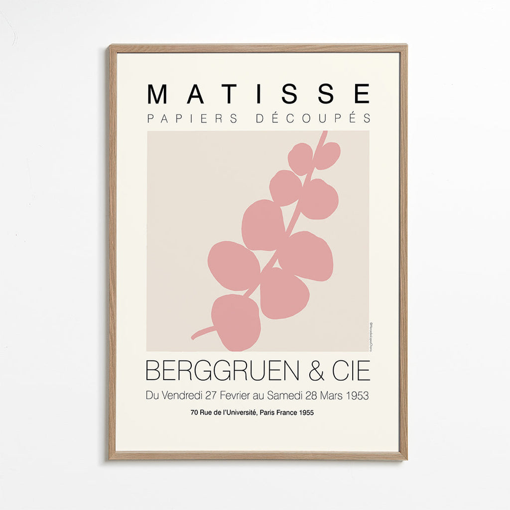 Matisse Single Leaf Pink