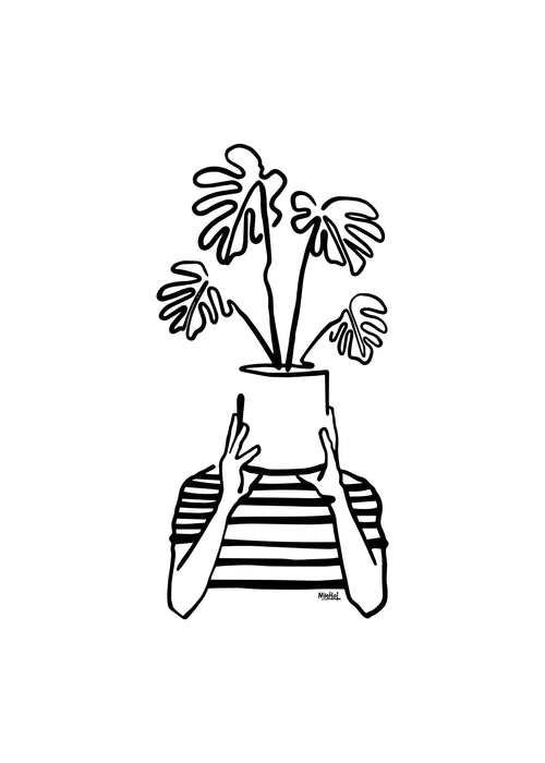 Mood plants - Unframed art print