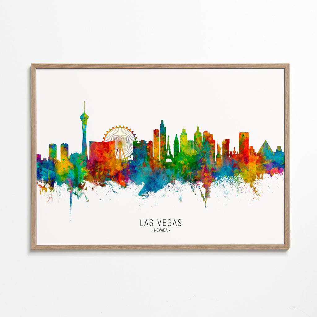 Las Vegas Skyline multicolor