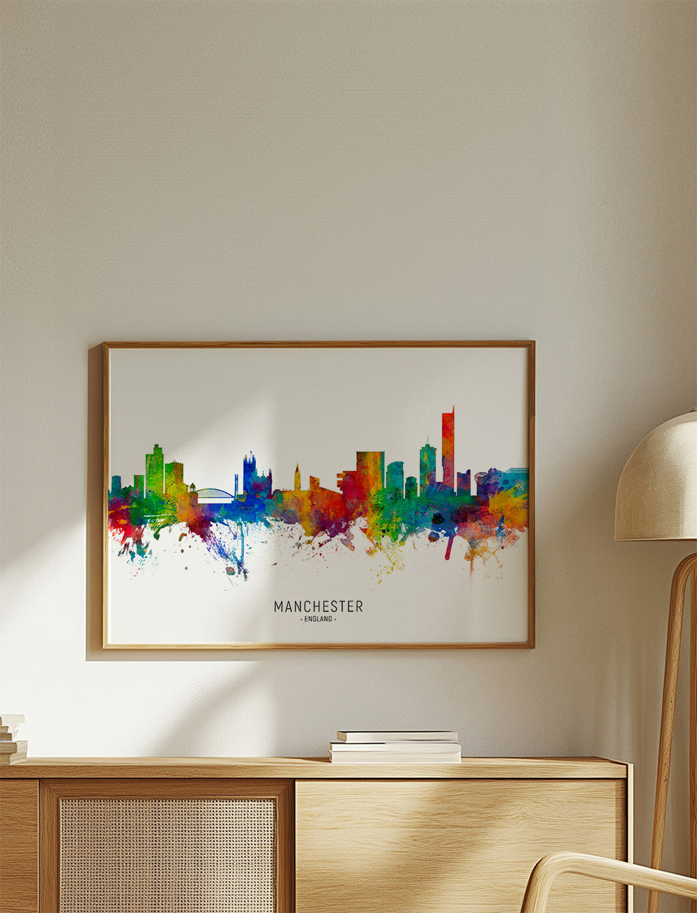 Manchester Skyline multicolor