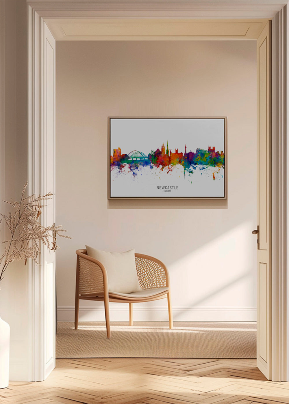 Newcastle Skyline multicolor