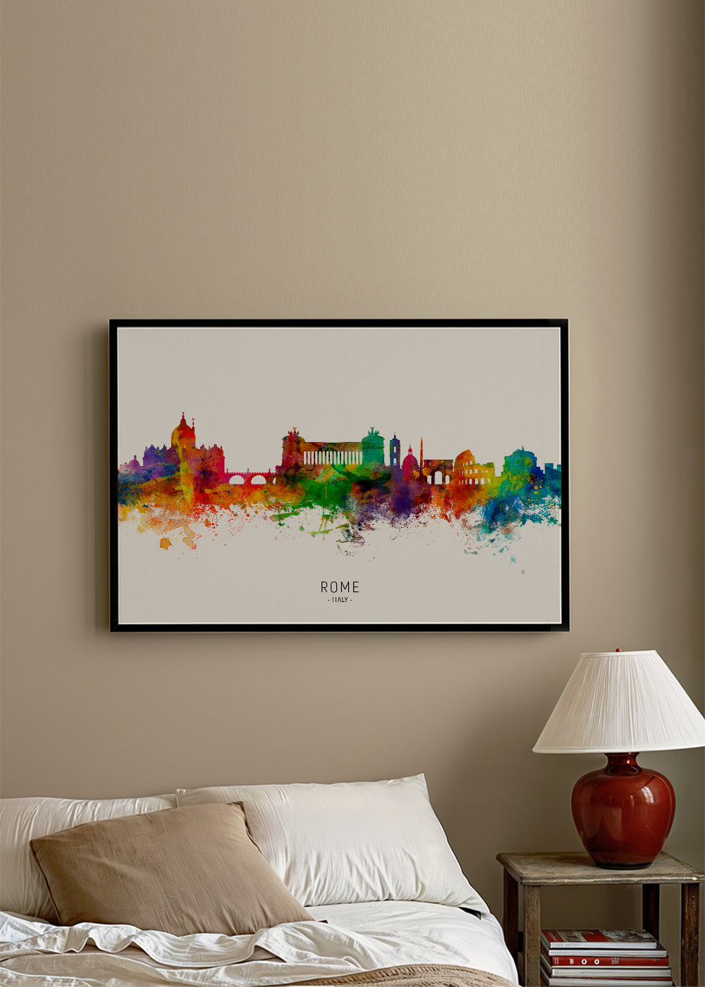 Rome Skyline multicolor