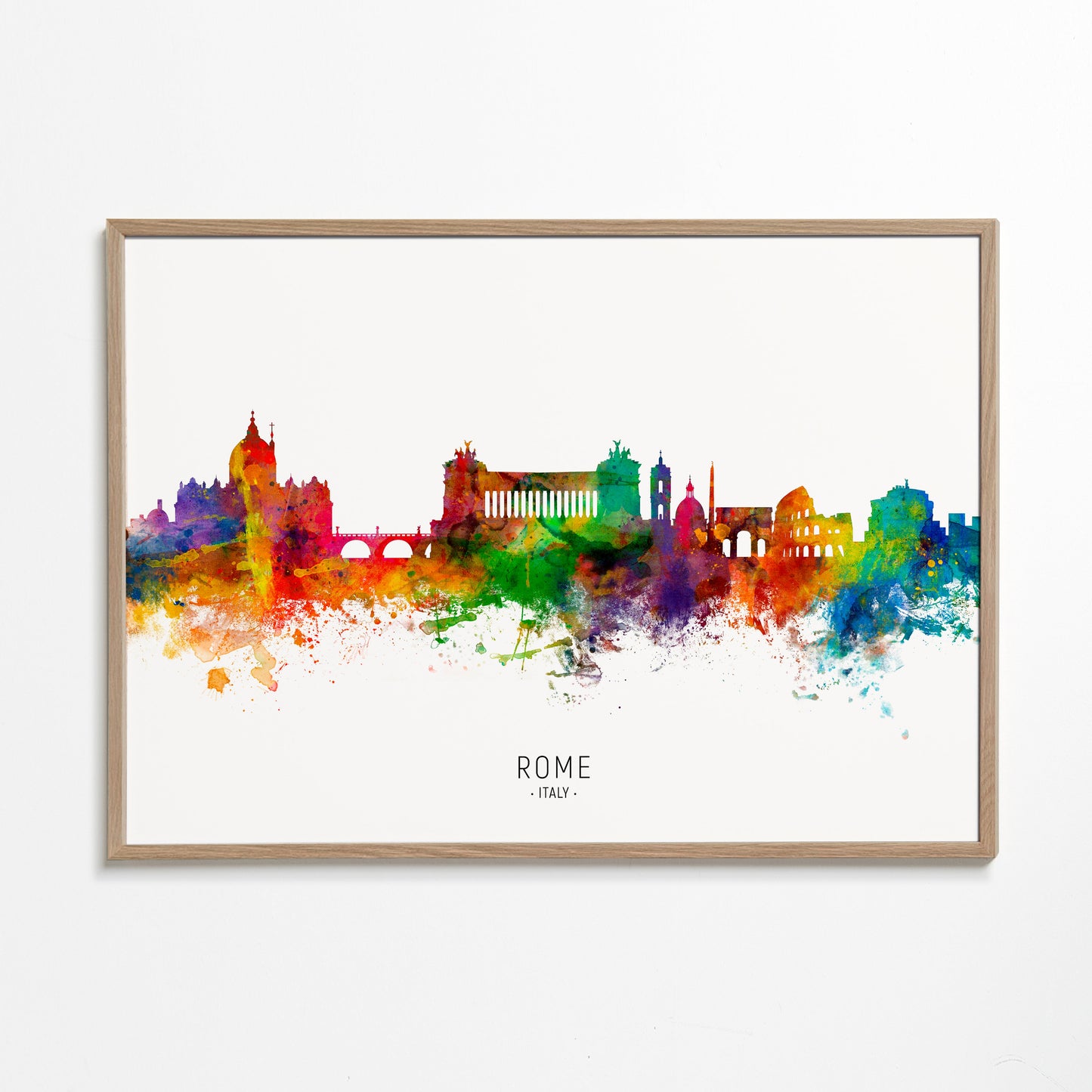 Rome Skyline multicolor