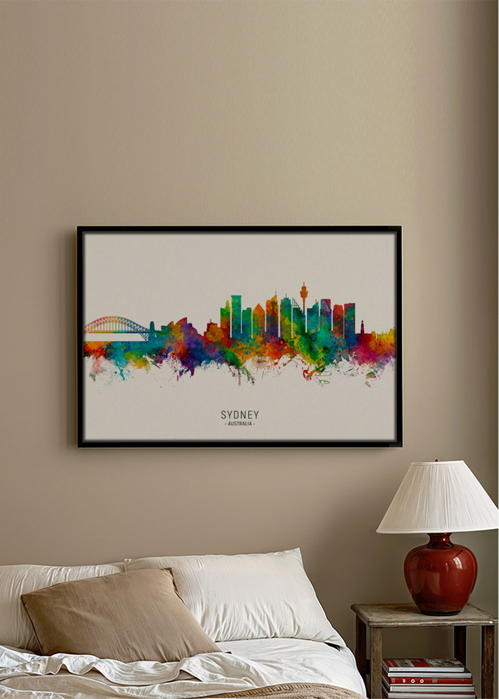 Sydney Skyline multicolor