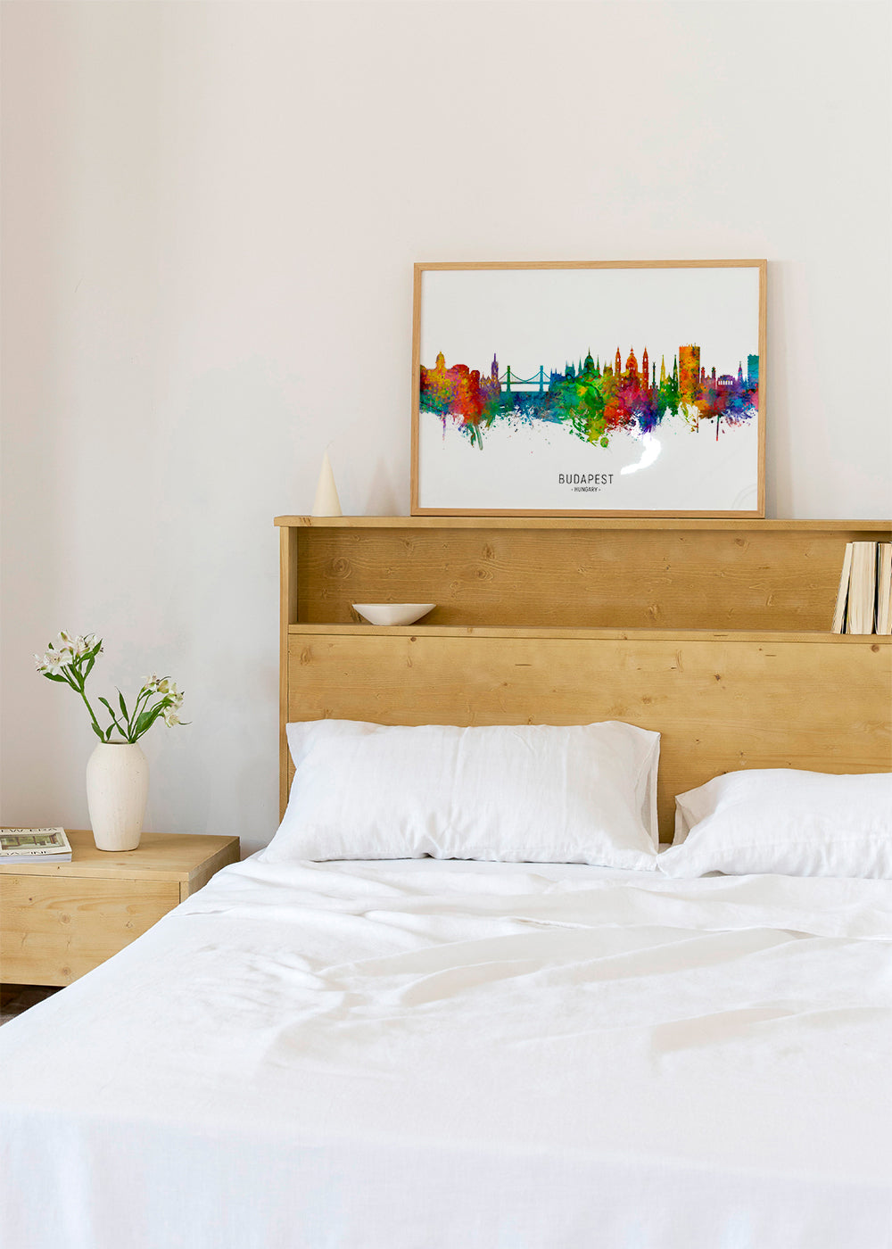 Budapest Skyline multicolor
