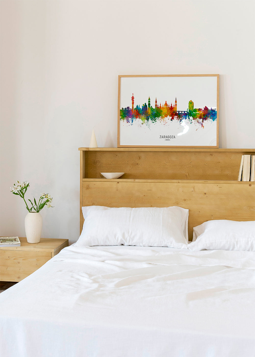 Zaragoza Skyline multicolor