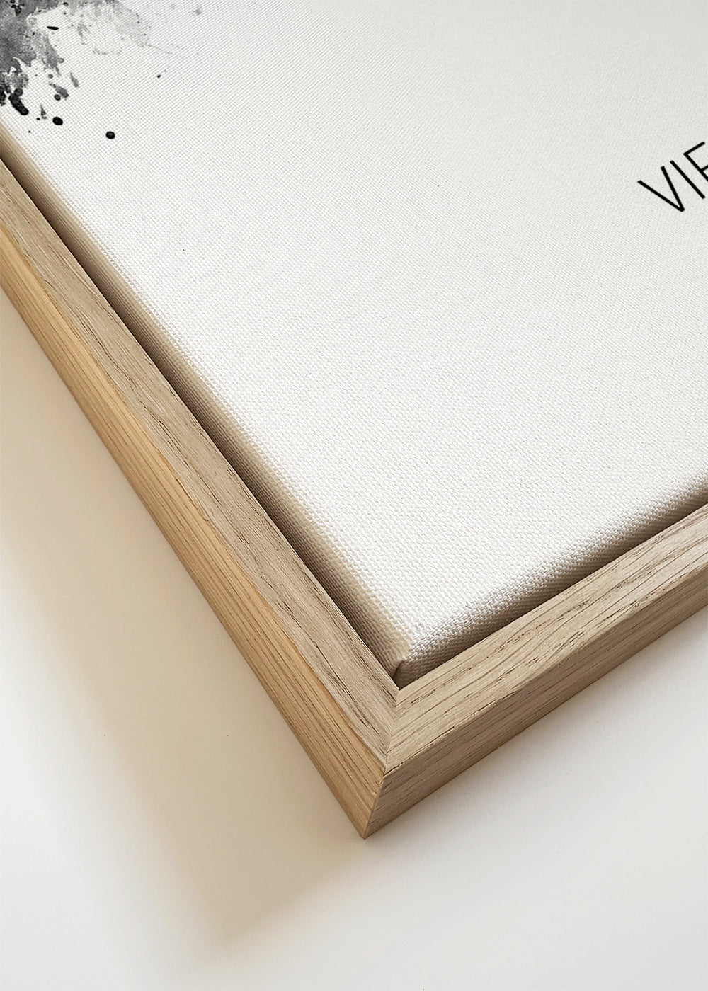 Vienna Skyline en blanco y negro