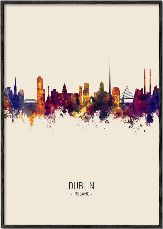 Dublin Skyline en beige