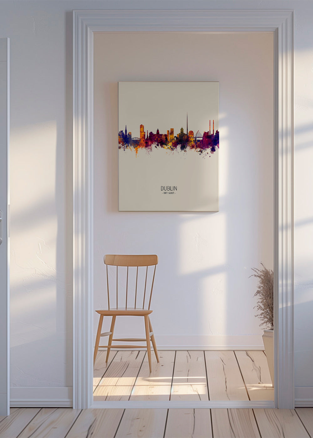 Dublin Skyline en beige