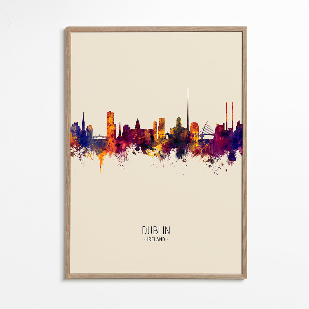 Dublin Skyline en beige