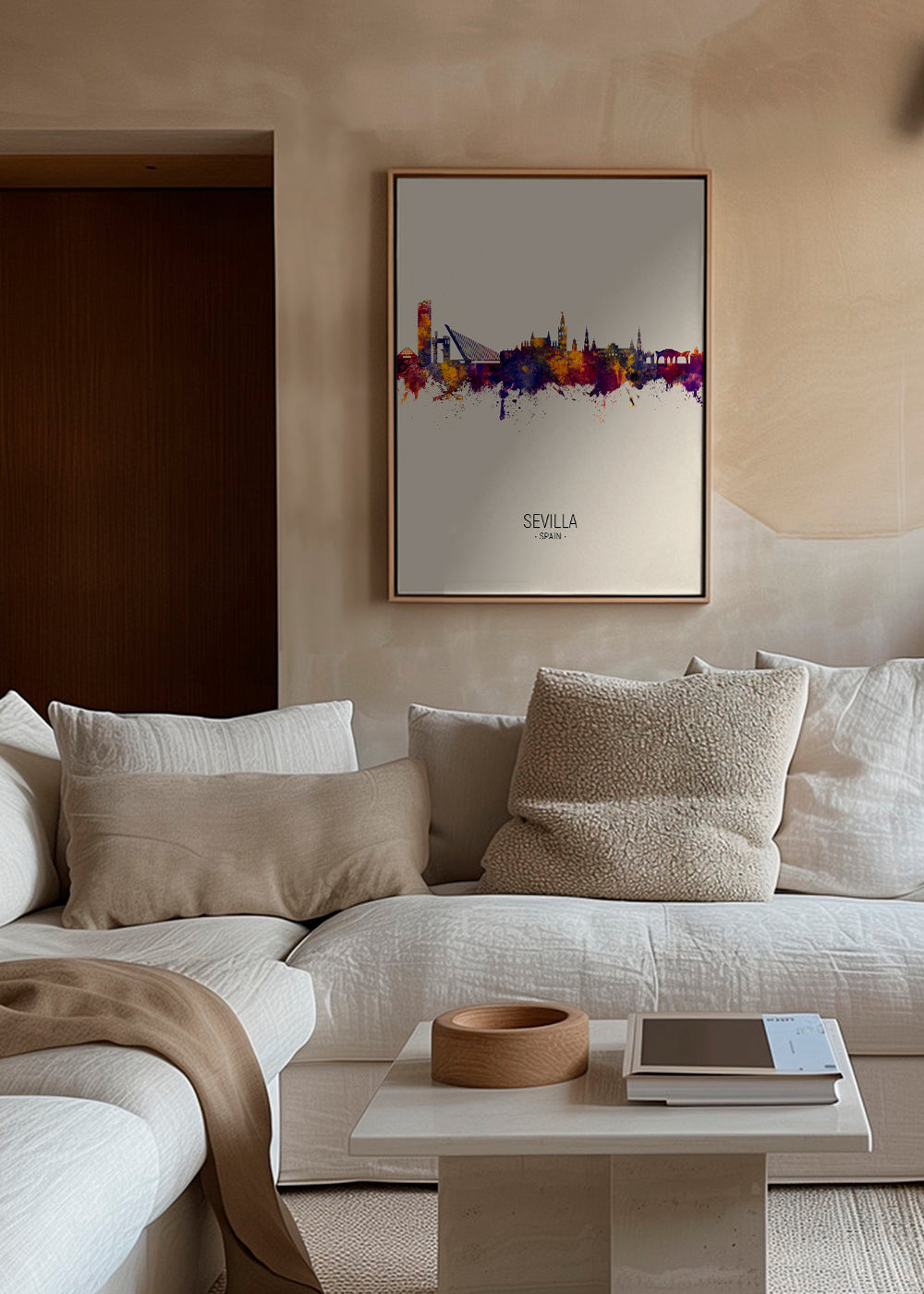 Sevilla Skyline en beige