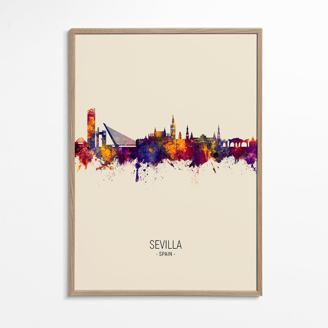Sevilla Skyline en beige